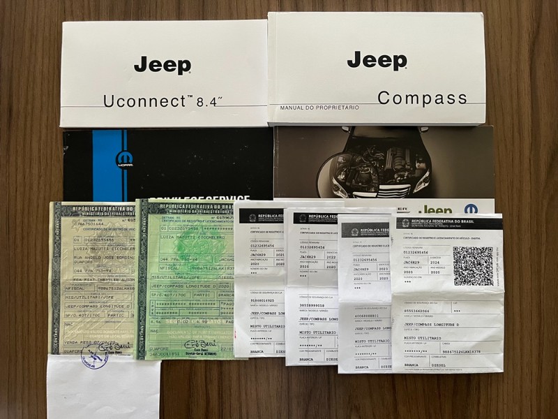 JEEP COMPASS LONGITUDE 2.0 4X4 DIES. 16V AUT 2020/2020 BOSCO AUTOMÓVEIS GUAPORÉ / Carros no Vale