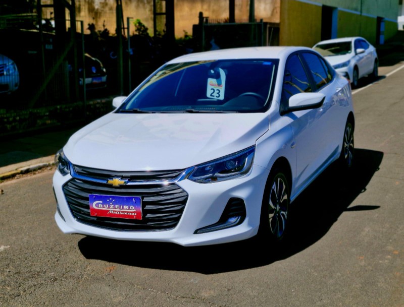 CHEVROLET ONIX 1.0 PREMIER 12V TURBO FLEX 4P AUTOMÁTICO 2022/2023 CRUZEIRO MULTIMARCAS CRUZEIRO DO SUL / Carros no Vale