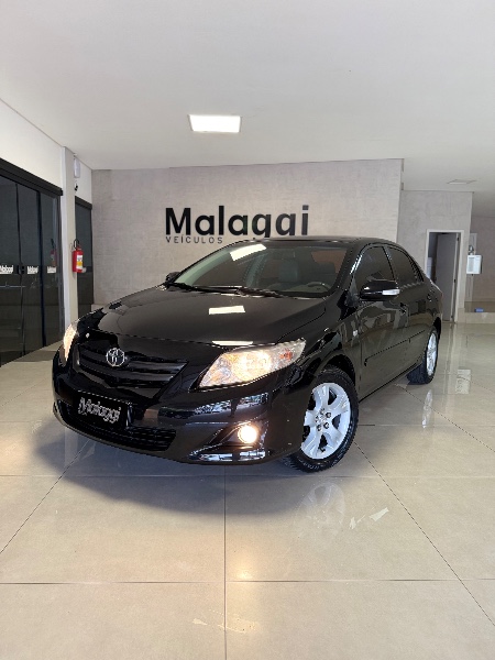 TOYOTA COROLLA 1.8 XEI 16V FLEX 4P AUTOMÁTICO 2009/2010 MALAGGI VEÍCULOS ENCANTADO / Carros no Vale