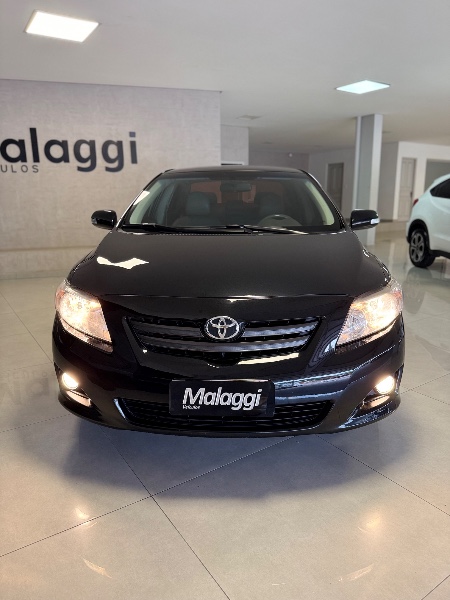 TOYOTA COROLLA 1.8 XEI 16V FLEX 4P AUTOMÁTICO 2009/2010 MALAGGI VEÍCULOS ENCANTADO / Carros no Vale