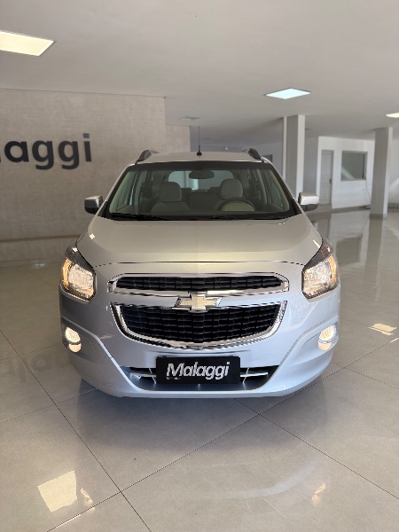 CHEVROLET SPIN 1.8 LTZ 8V FLEX 4P AUTOMÁTICO 2014/2014 MALAGGI VEÍCULOS ENCANTADO / Carros no Vale