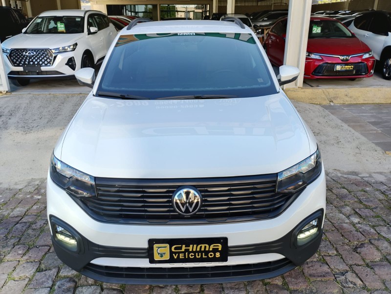VOLKSWAGEN T-CROSS 1.0 200 TSI /2022 CHIMA VEÍCULOS VENÂNCIO AIRES / Carros no Vale