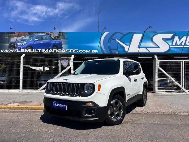 JEEP RENEGADE SPORT 1.8 4X2 16V MEC. 2016/2016 LS MULTIMARCAS VENÂNCIO AIRES / Carros no Vale