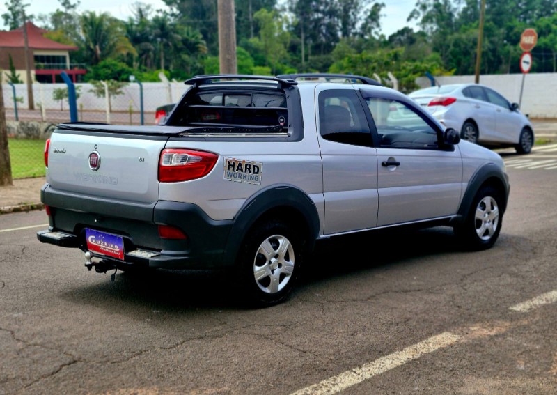 FIAT STRADA 1.4 MPI HARD WORKING CD 8V FLEX 3P MANUAL 2014/2015 CRUZEIRO MULTIMARCAS CRUZEIRO DO SUL / Carros no Vale