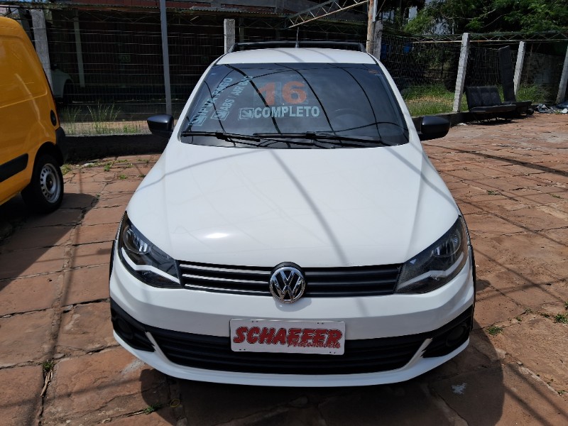 VOLKSWAGEN SAVEIRO TRENDLINE 1.6 FLEX 2016/2016 SCHAEFER AUTOMÓVEIS TEUTÔNIA / Carros no Vale