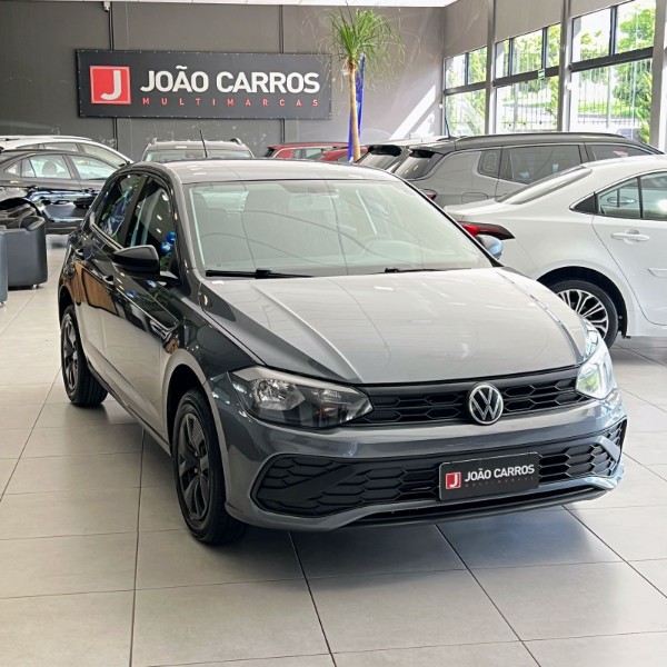VOLKSWAGEN POLO 1.0 MPI TRACK 2024/2024 JOÃO CARROS MULTIMARCAS GUAPORÉ / Carros no Vale