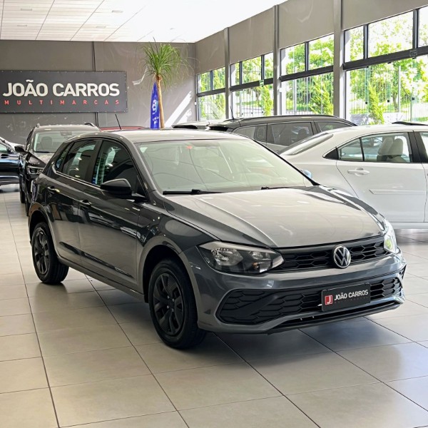 VOLKSWAGEN POLO 1.0 MPI TRACK 2024/2024 JOÃO CARROS MULTIMARCAS GUAPORÉ / Carros no Vale