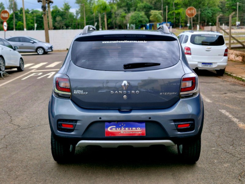 RENAULT SANDERO 1.6 STEPWAY 16V FLEX 4P AUTOMÁTICO 2015/2015 CRUZEIRO MULTIMARCAS CRUZEIRO DO SUL / Carros no Vale