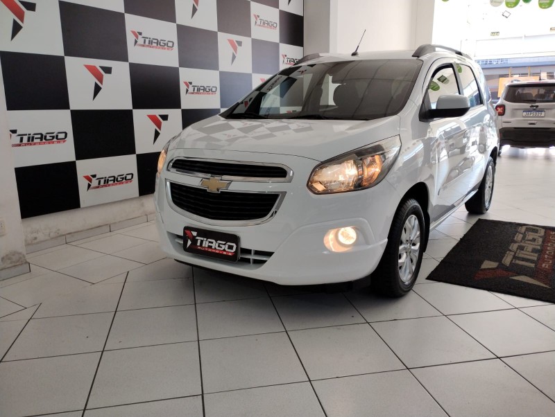 CHEVROLET SPIN 1.8 LTZ 2018/2018 TIAGO AUTOMÓVEIS VENÂNCIO AIRES / Carros no Vale