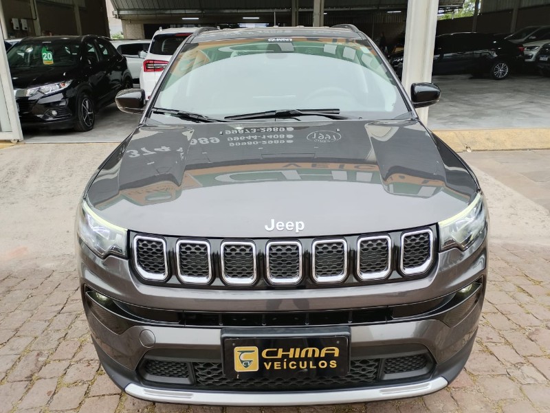 JEEP COMPASS LONGITUDE 1.3 TB /2022 CHIMA VEÍCULOS VENÂNCIO AIRES / Carros no Vale JEEP COMPASS LONGITUDE 1.3 TB /2022 CHIMA VEÍCULOS VENÂNCIO AIRES / Carros no Vale