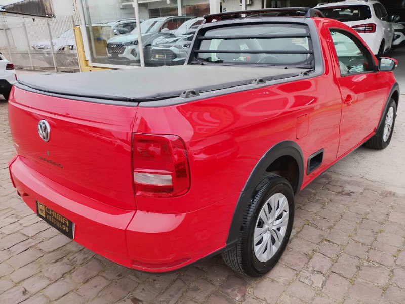 VOLKSWAGEN SAVEIRO 1.6 MI TRENDLINE CS 8V /2019 CHIMA VEÍCULOS VENÂNCIO AIRES / Carros no Vale