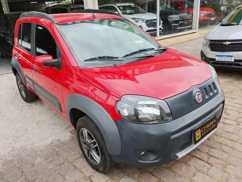 FIAT UNO WAY 1.0 EVO FIRE FLEX 8V 5P /2013 CHIMA VEÍCULOS VENÂNCIO AIRES / Carros no Vale