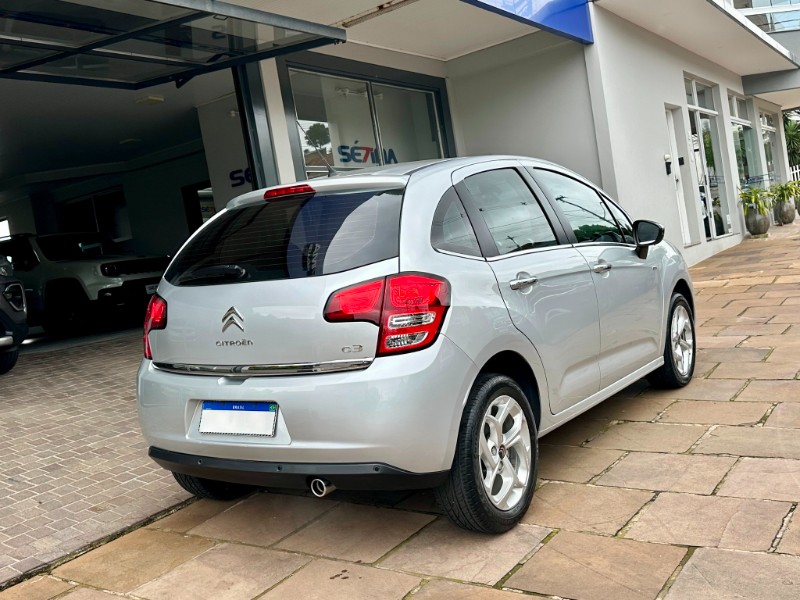 CITROEN C3 EXCLUSIVE 1.6 FLEX 2014/2015 SÉTIMA VEÍCULOS GUAPORÉ / Carros no Vale