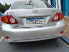 TOYOTA COROLLA 1.8 XEI 16V FLEX 4P AUTOMÁTICO 2009/2009 ADRIANO VEÍCULOS CRUZEIRO DO SUL / Carros no Vale