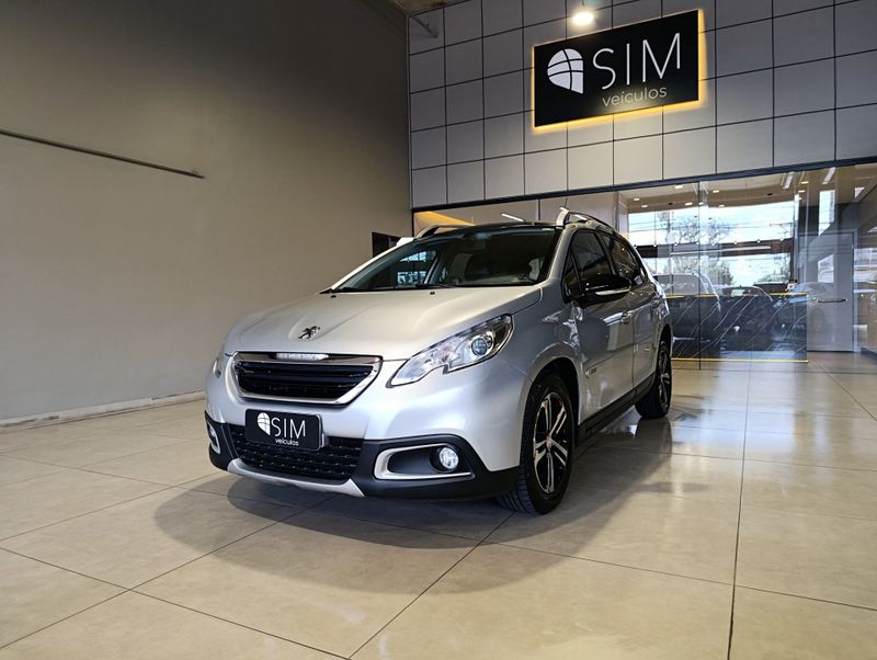 Peugeot 2008 Allure 1.6 2018/2019 SIM VEÍCULOS PORTO ALEGRE / Carros no Vale