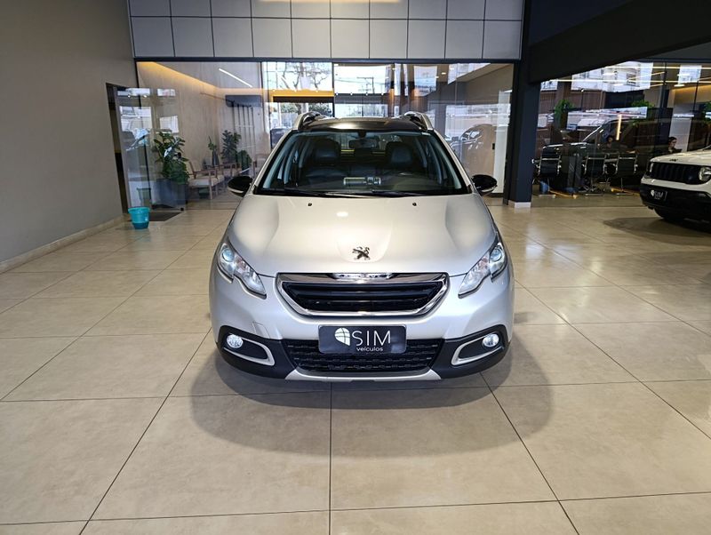 Peugeot 2008 Allure 1.6 2018/2019 SIM VEÍCULOS PORTO ALEGRE / Carros no Vale