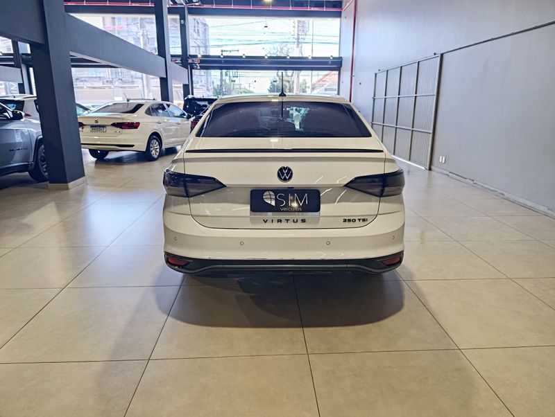 Volkswagen Virtus Exclusive 250 Tsi 1.4 16v 2023/2023 SIM VEÍCULOS PORTO ALEGRE / Carros no Vale