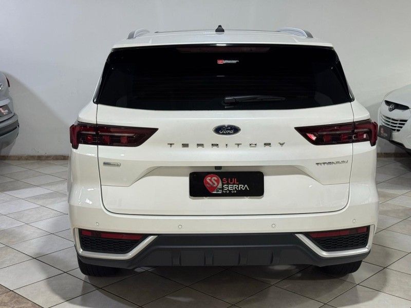 FORD TERRITORY 1.5 GTDI ECOBOOST TITANIUM 16V 2024/2025 SUL SERRA MOTORS CAXIAS DO SUL / Carros no Vale
