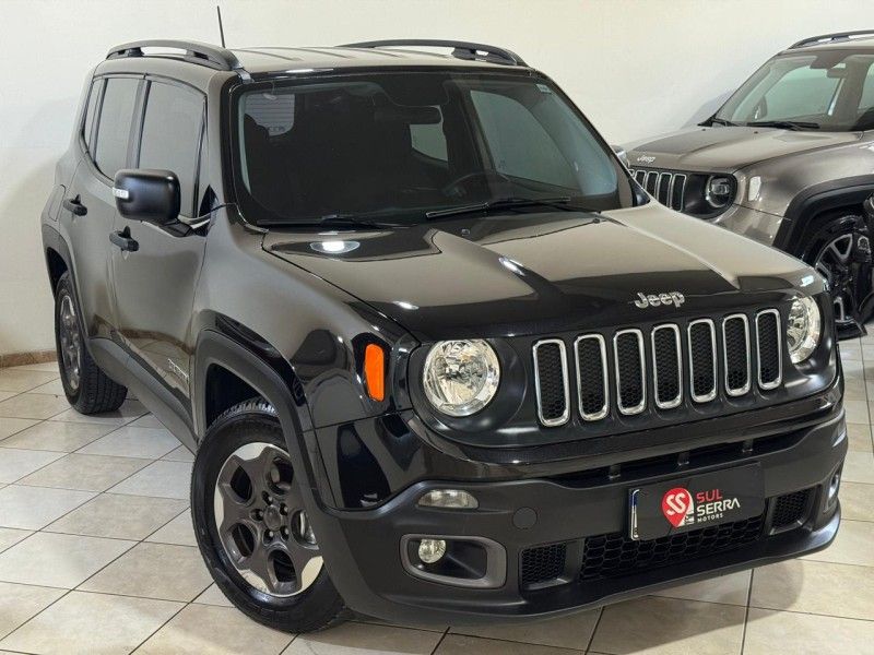 JEEP RENEGADE 1.8 16V SPORT 2016/2017 SUL SERRA MOTORS CAXIAS DO SUL / Carros no Vale