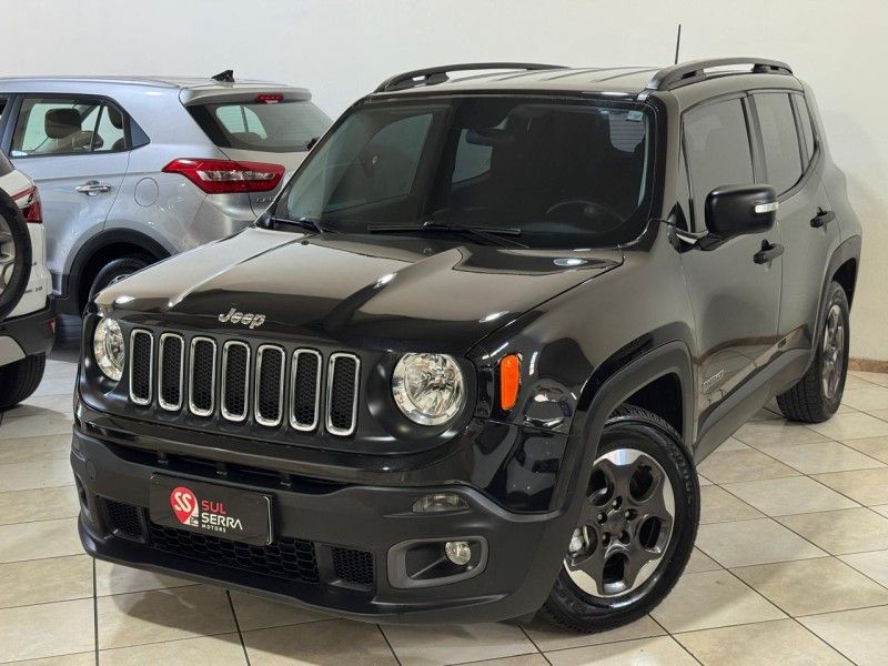 JEEP RENEGADE 1.8 16V SPORT 2016/2017 SUL SERRA MOTORS CAXIAS DO SUL / Carros no Vale