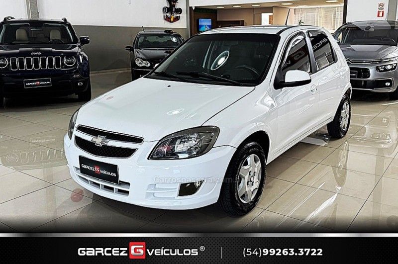 CHEVROLET CELTA 1.0 MPFI LT 8V 2013/2014 GARCEZ VEÍCULOS BENTO GONÇALVES / Carros no Vale