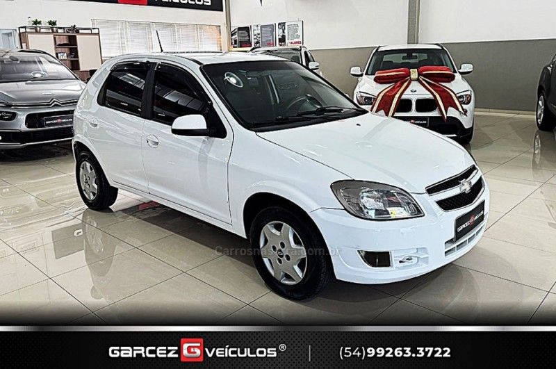 CHEVROLET CELTA 1.0 MPFI LT 8V 2013/2014 GARCEZ VEÍCULOS BENTO GONÇALVES / Carros no Vale