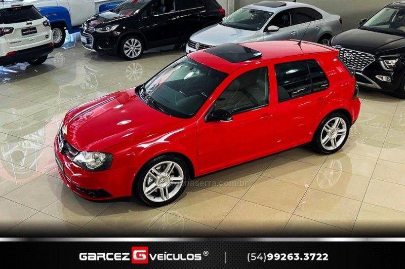 VOLKSWAGEN GOLF 1.8 MI GTI 20V 193CV TURBO 2008/2009 GARCEZ VEÍCULOS BENTO GONÇALVES / Carros no Vale