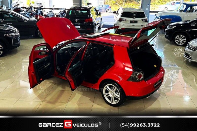 VOLKSWAGEN GOLF 1.8 MI GTI 20V 193CV TURBO 2008/2009 GARCEZ VEÍCULOS BENTO GONÇALVES / Carros no Vale