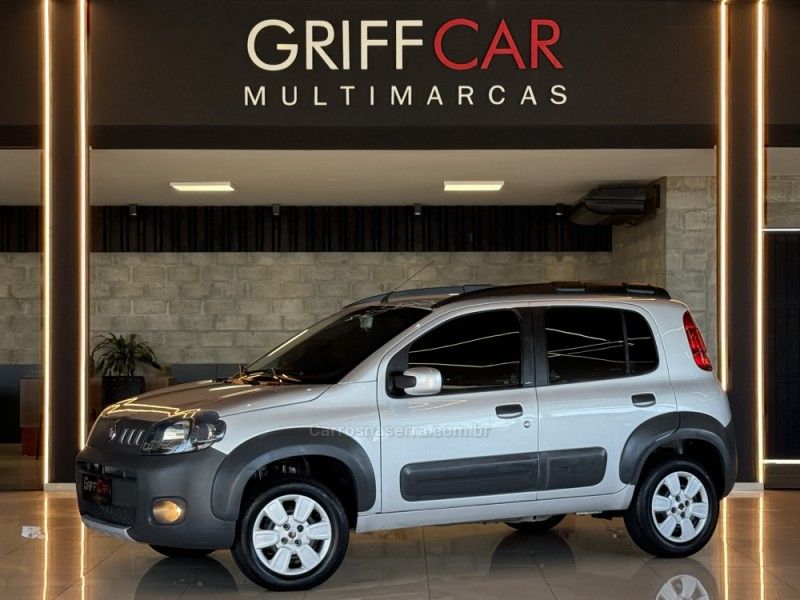 FIAT UNO 1.4 EVO WAY 8V 2014/2014 GRIFFCAR MULTIMARCAS DOIS IRMÃOS / Carros no Vale