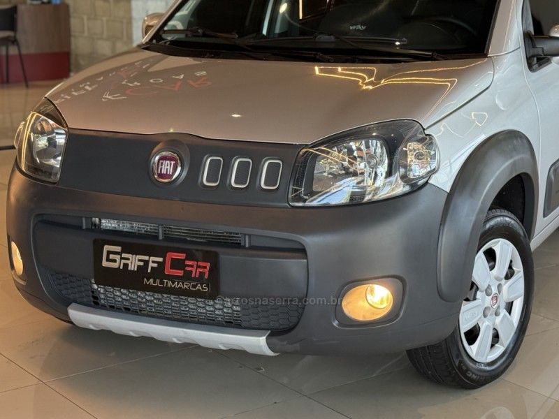 FIAT UNO 1.4 EVO WAY 8V 2014/2014 GRIFFCAR MULTIMARCAS DOIS IRMÃOS / Carros no Vale