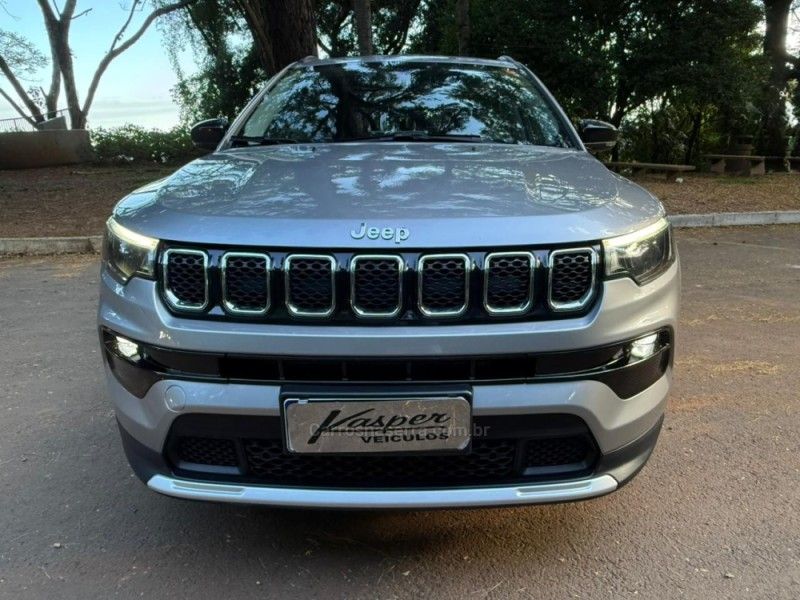 JEEP COMPASS 1.3 LONGITUDE T270 16V TURBO 2024/2024 KASPER VEÍCULOS DOIS IRMÃOS / Carros no Vale JEEP COMPASS 1.3 LONGITUDE T270 16V TURBO 2024/2024 KASPER VEÍCULOS DOIS IRMÃOS / Carros no Vale