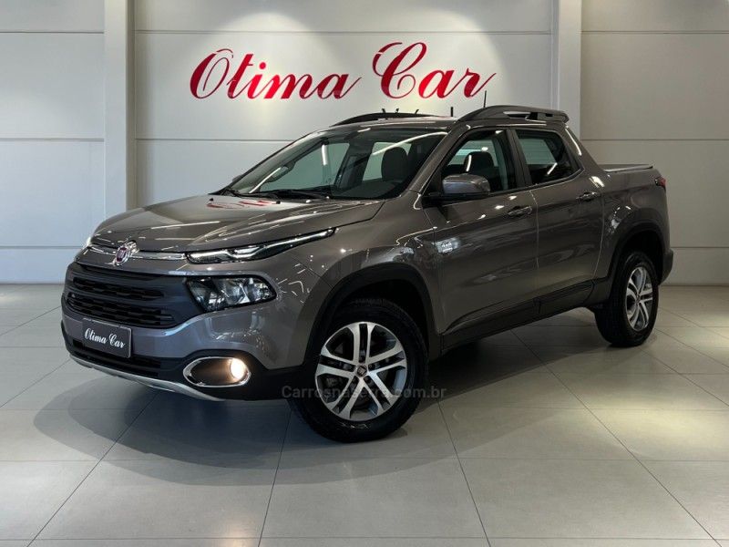 FIAT TORO 2.0 16V TURBO FREEDOM 4WD AT9 2019/2019 ÓTIMA CAR FLORES DA CUNHA / Carros no Vale