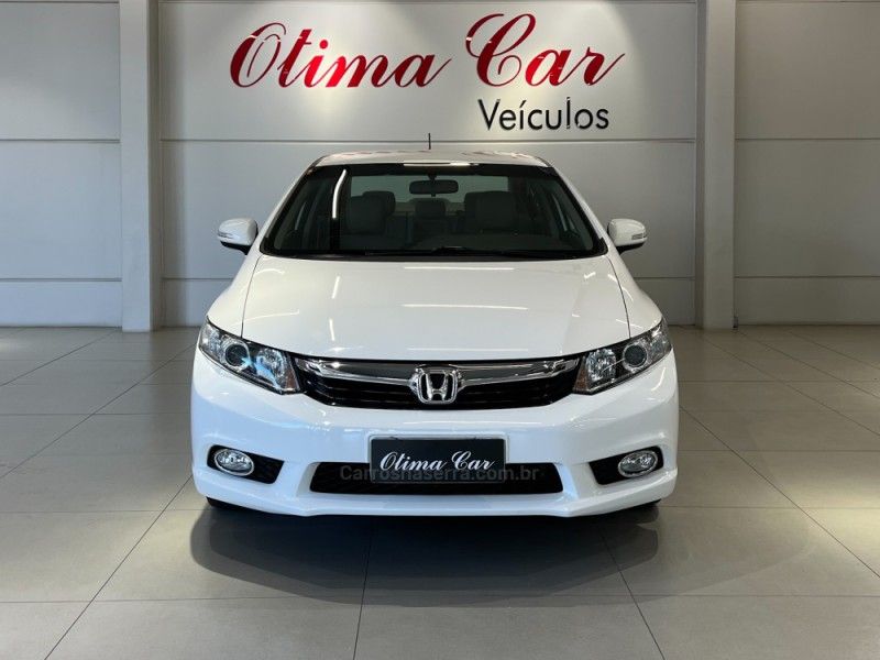 HONDA CIVIC 2.0 LXR 16V 2014/2014 ÓTIMA CAR FLORES DA CUNHA / Carros no Vale