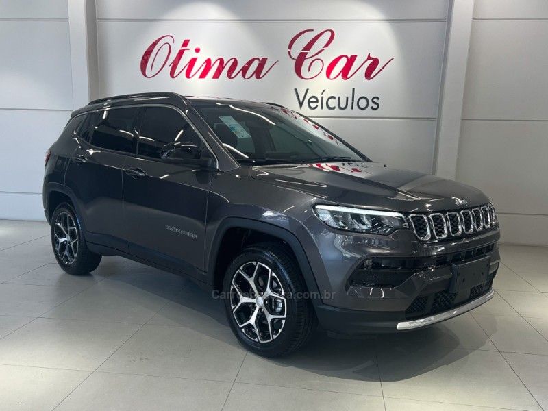 JEEP COMPASS 1.3 LONGITUDE T270 16V TURBO 2025/2026 ÓTIMA CAR FLORES DA CUNHA / Carros no Vale