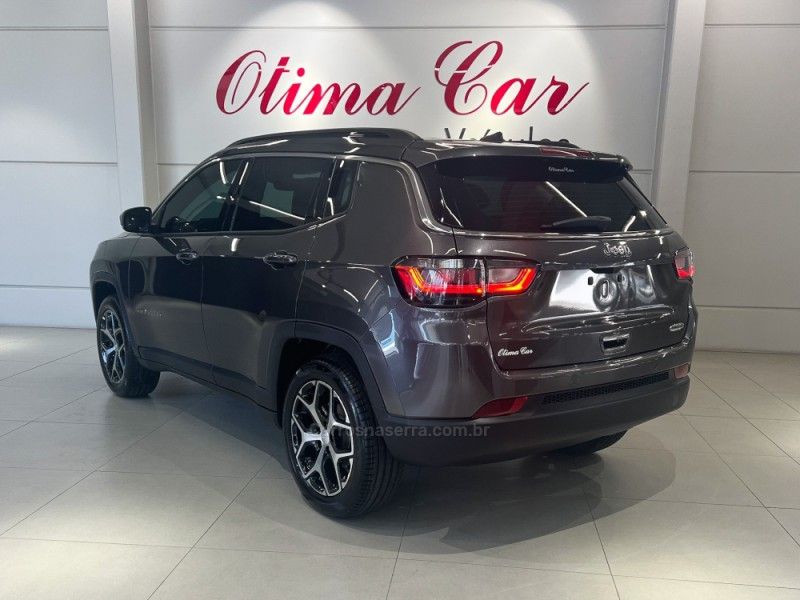 JEEP COMPASS 1.3 LONGITUDE T270 16V TURBO 2025/2026 ÓTIMA CAR FLORES DA CUNHA / Carros no Vale