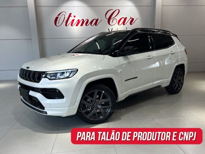 JEEP COMPASS 1.3 SERIE S T270 16V TURBO 2025/2026 ÓTIMA CAR FLORES DA CUNHA / Carros no Vale