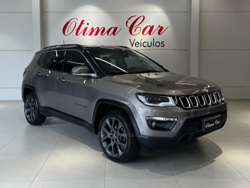 JEEP COMPASS 2.0 16V LIMITED 4X4 2018/2019 ÓTIMA CAR FLORES DA CUNHA / Carros no Vale