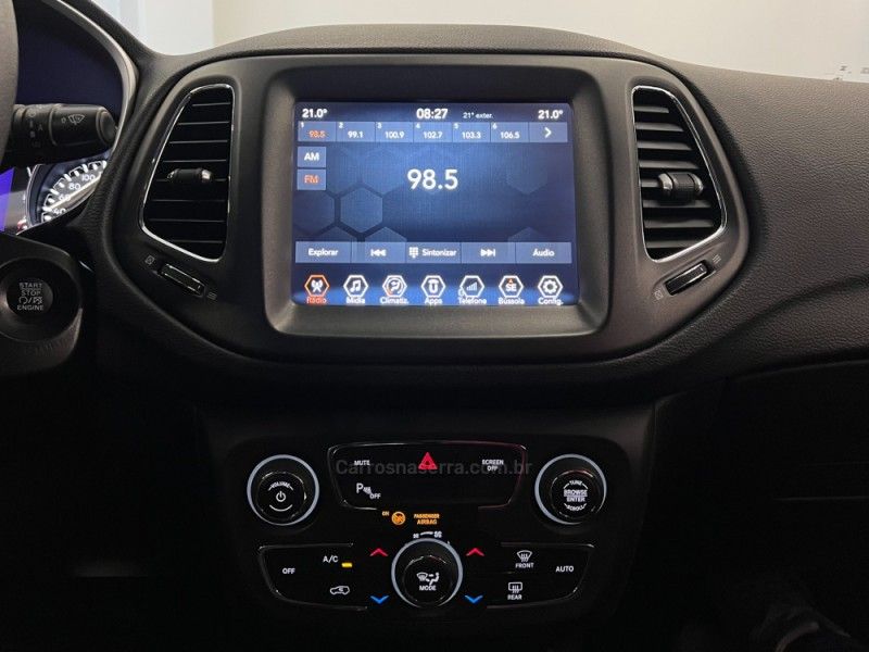 JEEP COMPASS 2.0 16V LONGITUDE 4X4 2018/2018 ÓTIMA CAR FLORES DA CUNHA / Carros no Vale