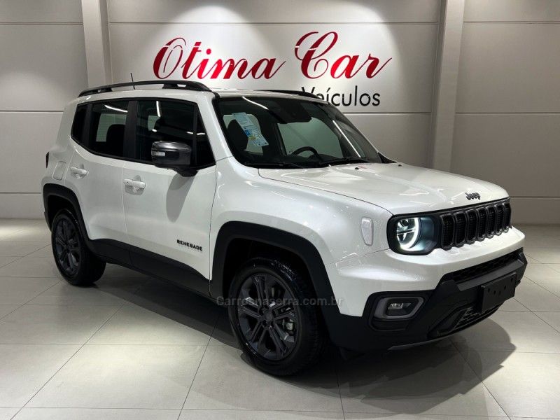 JEEP RENEGADE 1.3 16V NIGHT EAGLE T270 TURBO 2025/2026 ÓTIMA CAR FLORES DA CUNHA / Carros no Vale