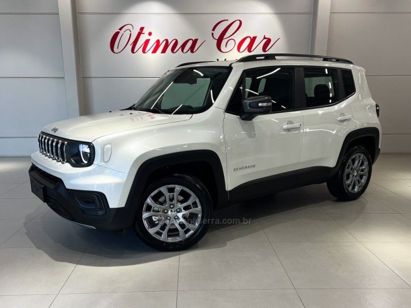 JEEP RENEGADE 1.3 LONGITUDE T270 16V TURBO 2025/2026 ÓTIMA CAR FLORES DA CUNHA / Carros no Vale