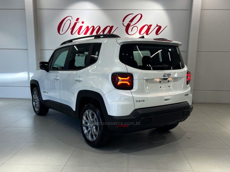 JEEP RENEGADE 1.3 LONGITUDE T270 16V TURBO 2025/2026 ÓTIMA CAR FLORES DA CUNHA / Carros no Vale