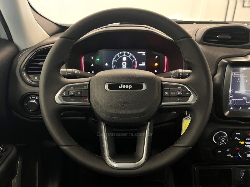 JEEP RENEGADE 1.3 LONGITUDE T270 16V TURBO 2025/2026 ÓTIMA CAR FLORES DA CUNHA / Carros no Vale