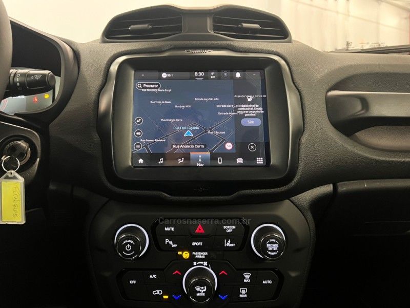 JEEP RENEGADE 1.3 LONGITUDE T270 16V TURBO 2025/2026 ÓTIMA CAR FLORES DA CUNHA / Carros no Vale