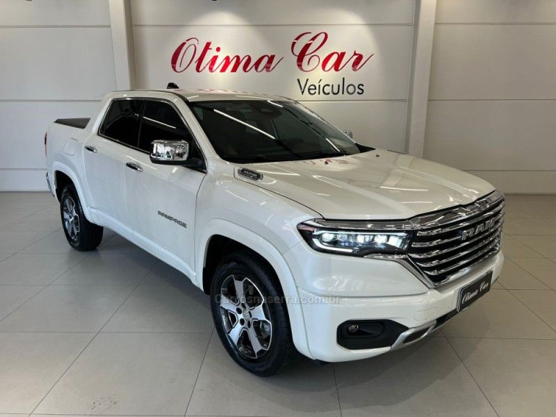 RAM RAMPAGE 2.2 LARAMIE 4X4 TURBO 2024/2025 ÓTIMA CAR FLORES DA CUNHA / Carros no Vale