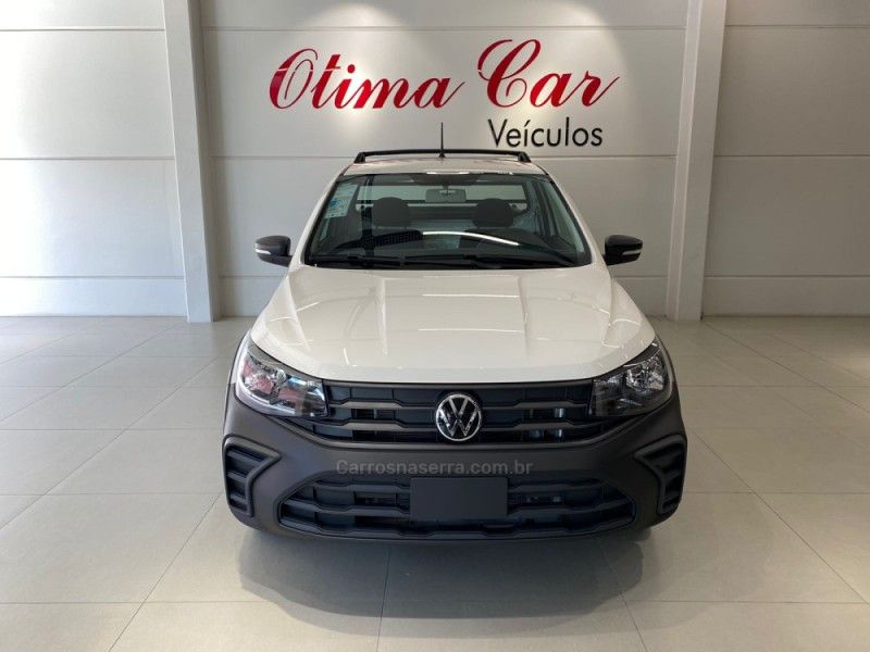 VOLKSWAGEN SAVEIRO 1.6 MSI ROBUST CS 8V 2025/2026 ÓTIMA CAR FLORES DA CUNHA / Carros no Vale