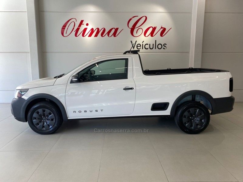 VOLKSWAGEN SAVEIRO 1.6 MSI ROBUST CS 8V 2025/2026 ÓTIMA CAR FLORES DA CUNHA / Carros no Vale
