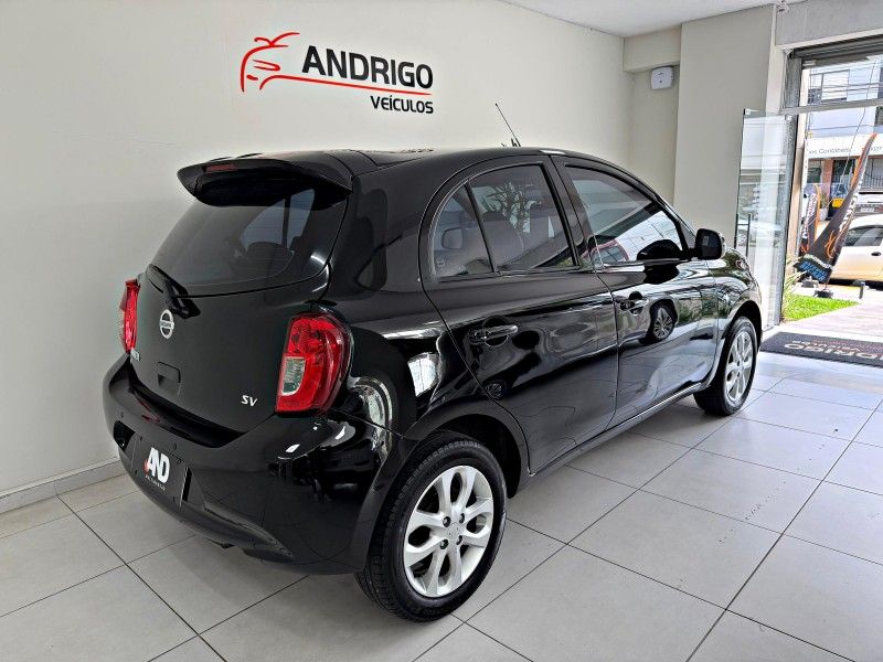 NISSAN MARCH 1.0 SV 16V 2015/2015 ANDRIGO VEÍCULOS CAXIAS DO SUL / Carros no Vale