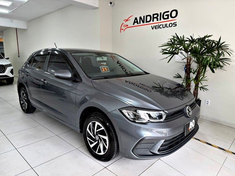 VOLKSWAGEN POLO 1.0 200 TSI SENSE 12V 2024/2025 ANDRIGO VEÍCULOS CAXIAS DO SUL / Carros no Vale