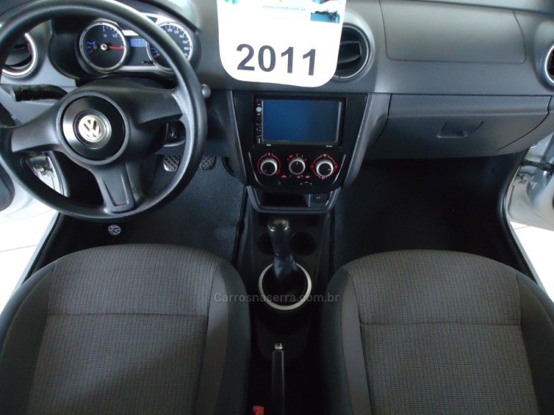 VOLKSWAGEN GOL 1.0 MI 8V G.V 2010/2011 BOURSCHEID CARROS E MOTOS SANTA CLARA DO SUL / Carros no Vale