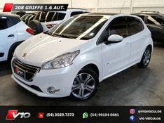 PEUGEOT 208 1.6 GRIFFE 16V 2015/2016 V10 VEÍCULOS CAXIAS DO SUL / Carros no Vale